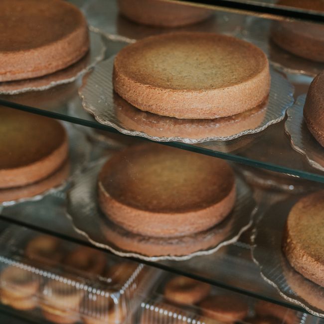 Rebanada de pastel de tres leches