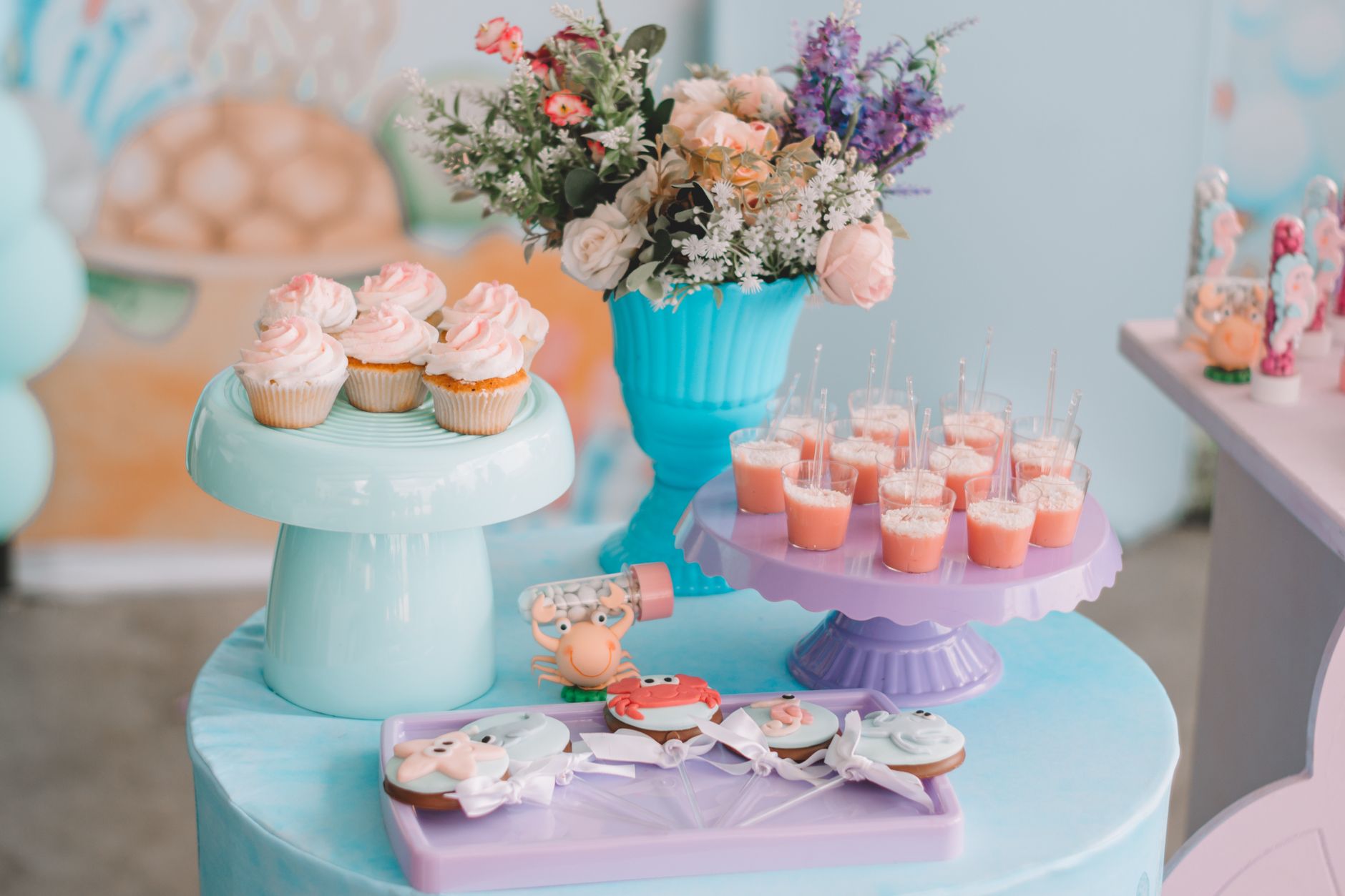 Mesa de postres para XV años