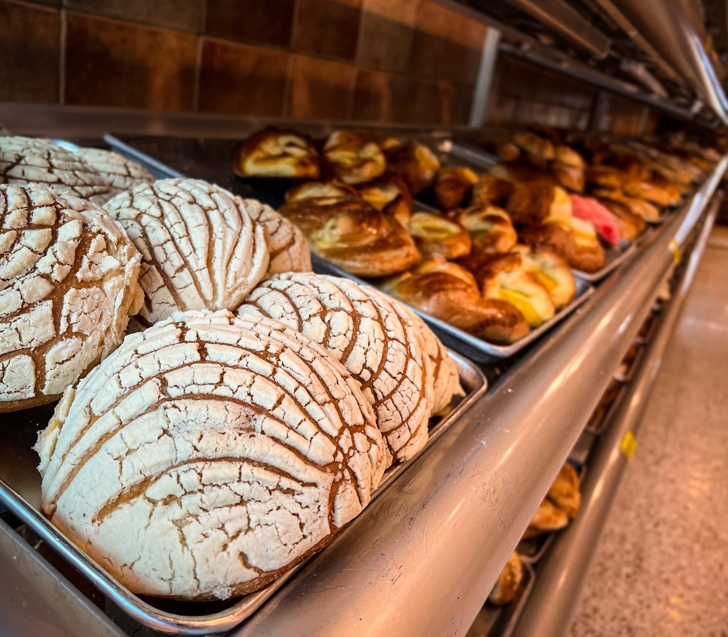 Concha artesanal de La Maja Pastelería